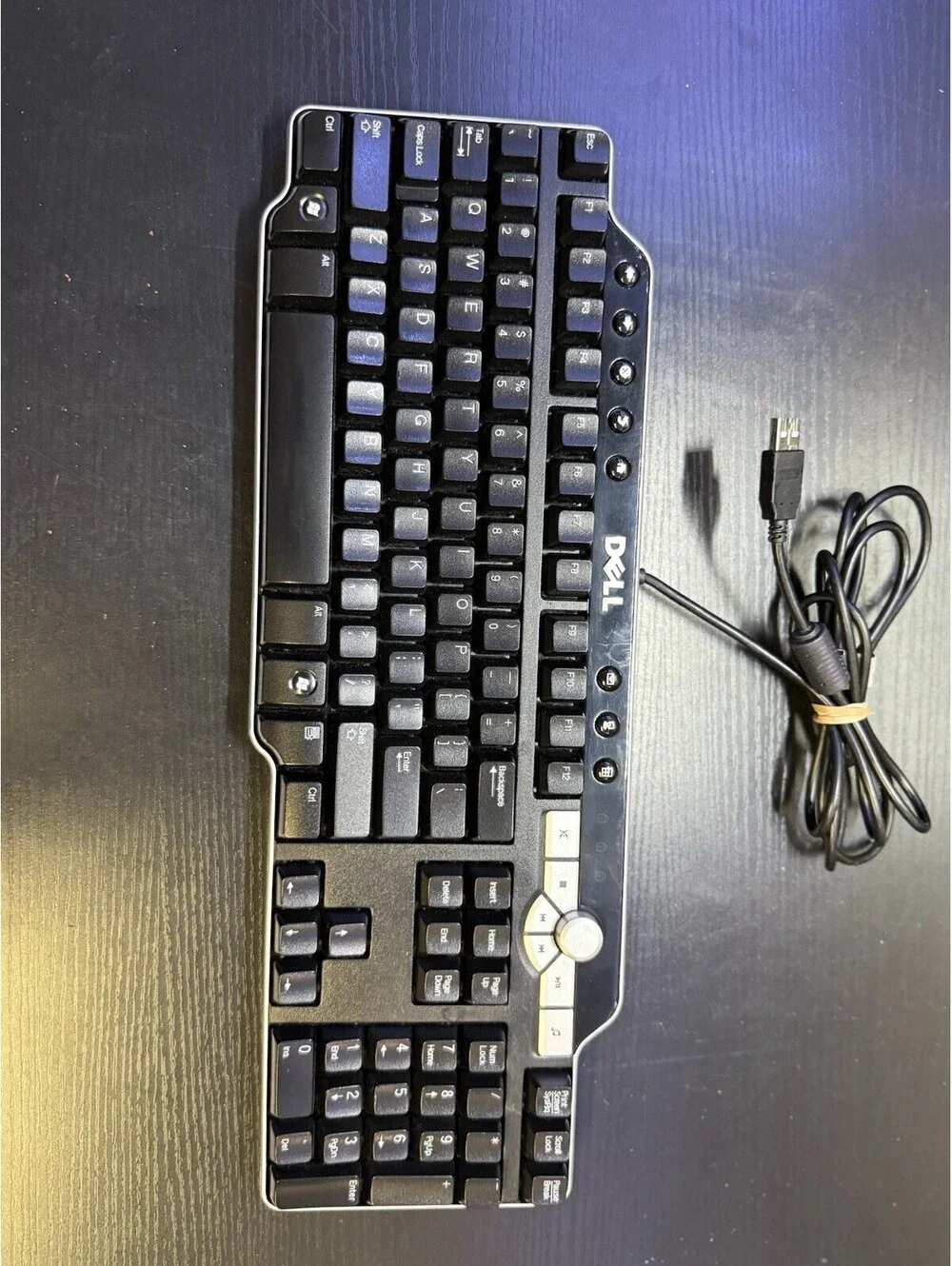 Dell, SK-8135 Multimedia USB Keyboard with vol. knob OC3H
